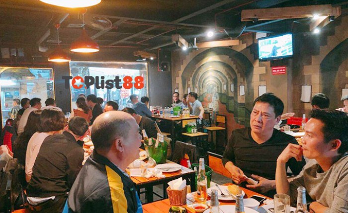 quán bia xem bóng đá sài gòn