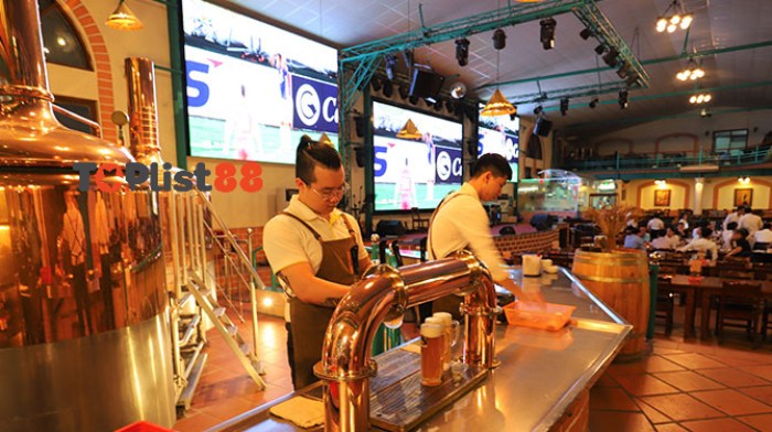 quán nhậu xem bóng đá trực tiếp