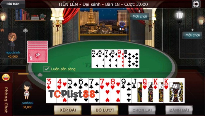 trò chơi đánh bài không cần tải