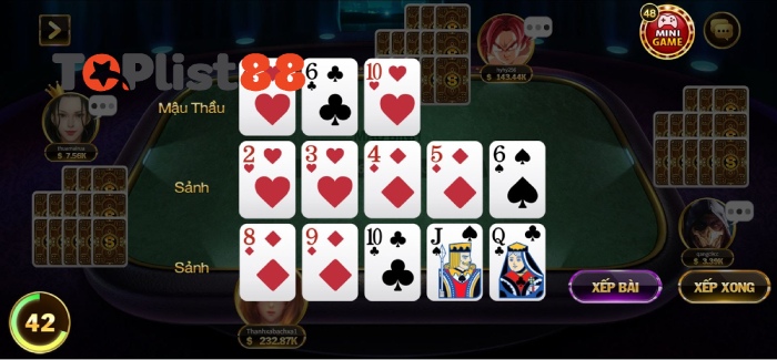 trò chơi đánh bài không cần tải